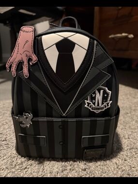 Loungefly Wednesday Nevermore Cosplay Netflix Series Backpack